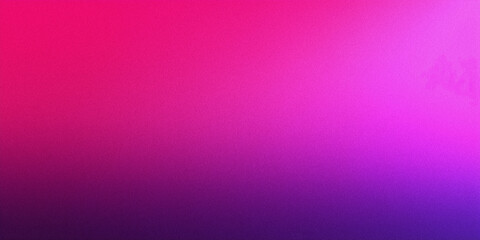 Fototapeta premium Abstract grainy gradient background featuring shades of pink and purple, creating smooth transition of colors that evokes sense of calm and creativity.