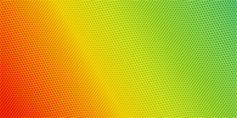 Gradient Honeycomb Texture in Warm Tones: Vibrant Hexagonal Pattern with Smooth Transition