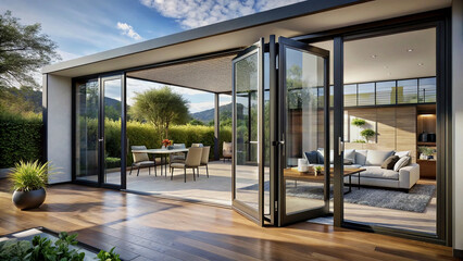 Modern Glass Enclosure Extends Living Space to Outdoor Oasis