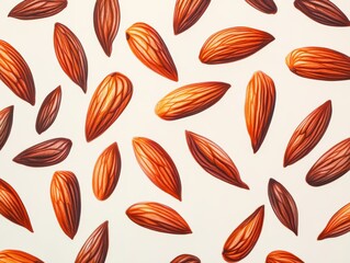 Scattered Almonds