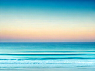 Fototapeta premium sunset on the sea