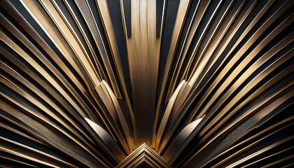 Obraz premium Close-Up of Art Deco Design