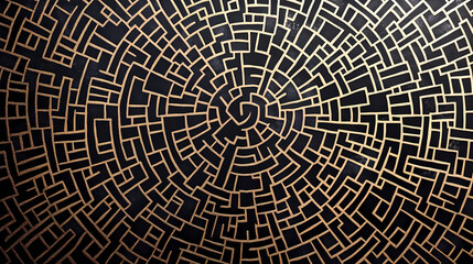 abstract circles halftone