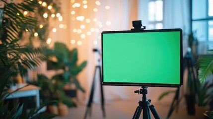 Green Screen Studio Setup: Professional Video Production Background