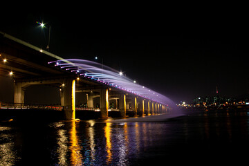 반포대교 무지개분수