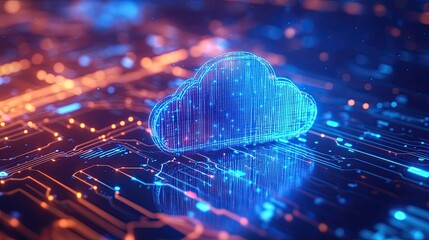 Digital cloud computing data network circuit board
