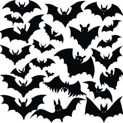 halloween seamless pattern