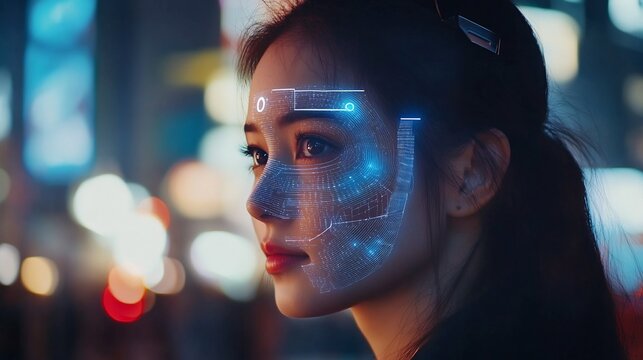 AI driven facial recognition technology 