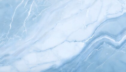 Obraz premium Gentle light blue marble texture abstract background. Detailed marble luxury surface wallpaper