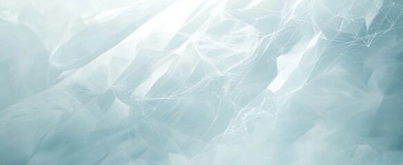 Obraz premium Light Teal Crinkled Fabric Texture