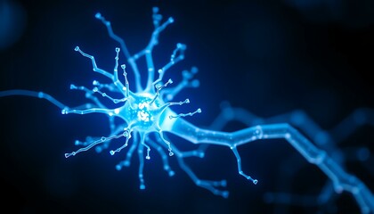 Stunning Microscopic Neuron Image: Exploring the Wonders of the Nervous System