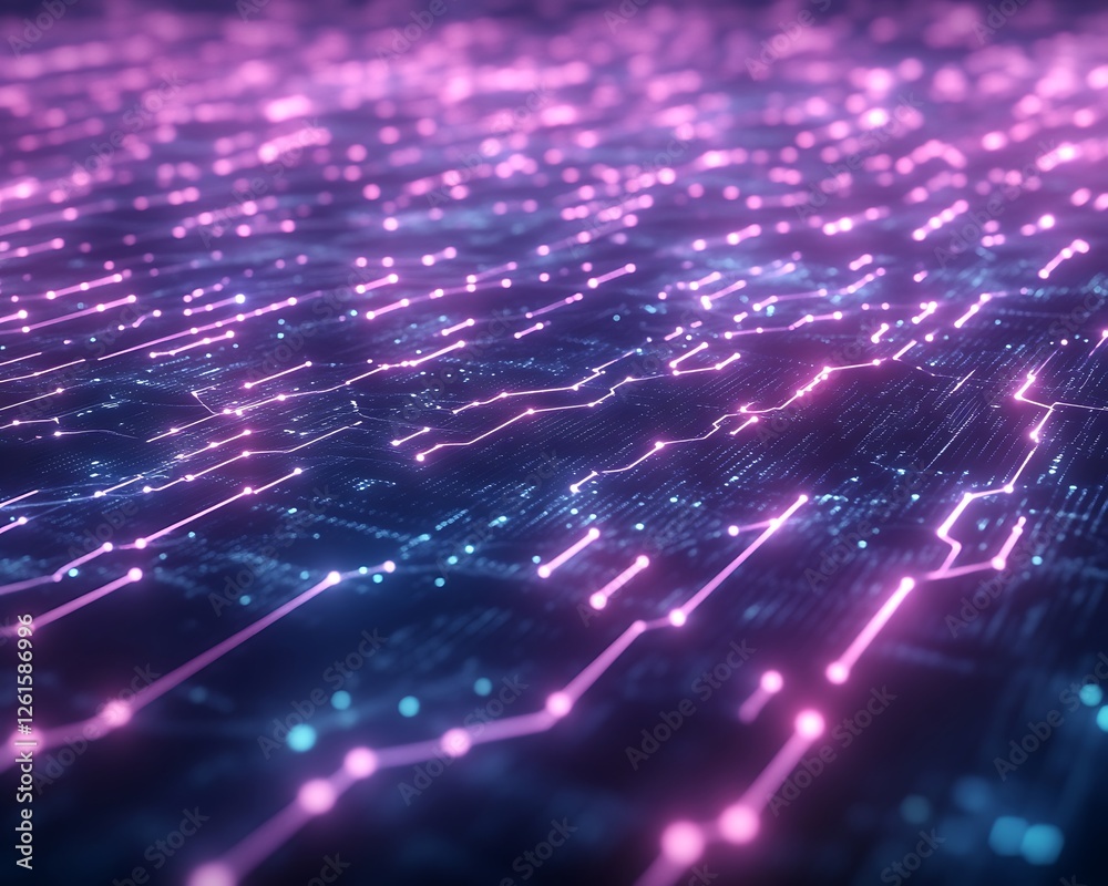 Poster A digital network of interconnected data nodes