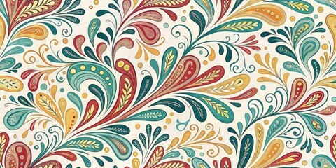 Abstract Organic Flowing Shapes Pattern Wallpaper Background Design Art Print