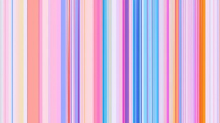 Obraz premium Colorful abstract stripes digital art modern design vibrant aesthetic eye-level view contemporary concept