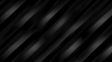 Obraz premium Dark Abstract Gradient Diagonal Lines Elegant Minimalist Pattern Background Black and Grey Shades