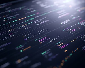 High-tech financial security interface featuring AI technology in a modern design.