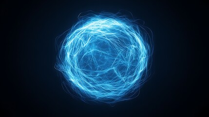 A vibrant holographic globe representing digital finance and technology concepts.