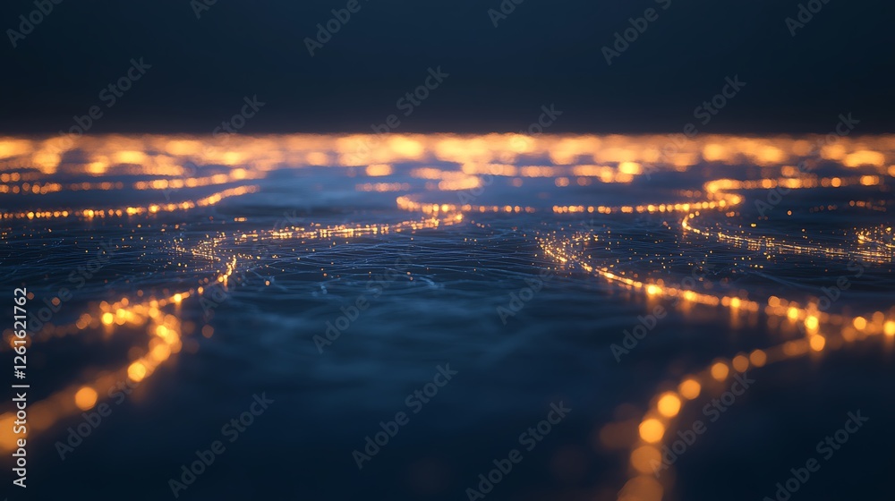 Aufkleber a digital image depicting a conceptual representation of energy in a cyber-economic context.