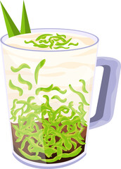 Illustration of Indonesian Drinks