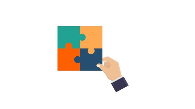 Light bulb puzzle for creative brainstorming activities and problemsolving sessions. Ideal for education, business, innovation, and teamwork concepts.