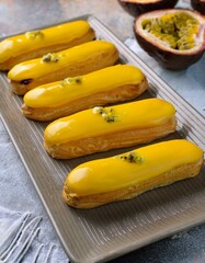 Passionfruit &Eacute;clairs