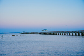 Obraz premium Tampa bay sunset sun set landscape