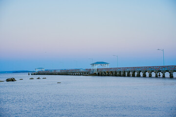 Obraz premium Tampa bay sunset sun set landscape