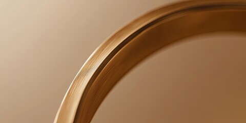 Gold Arc Abstract Interior