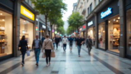 people walking on the street at night