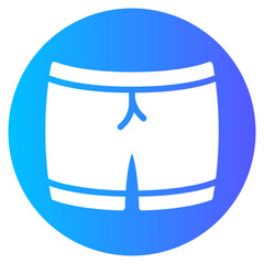 shorts gradient icon