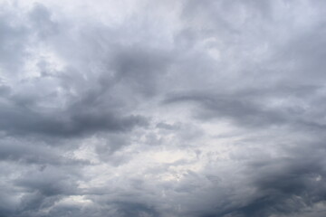 blue sky and white cloud background, cloudy in rainny season