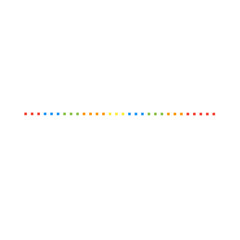 colorful dotted line elements
