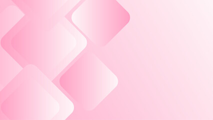 Geometric background concept on pink tone