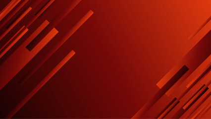 Gradient red geometric background
