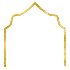 Golden Frame for Ramadan