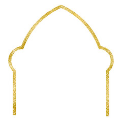 Golden Frame for Ramadan