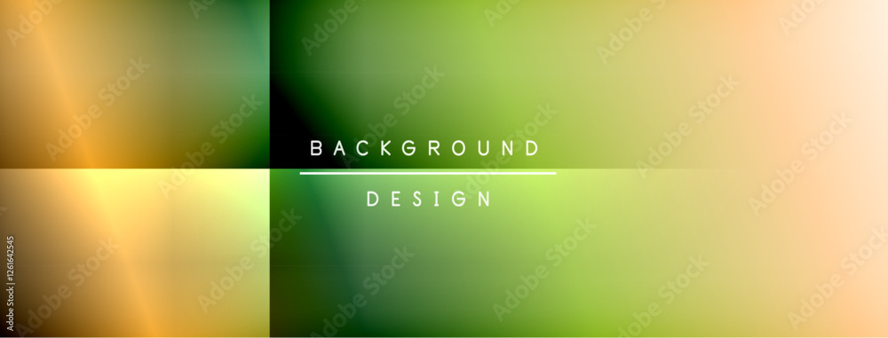 Poster Colorful gradient with lines made of shadow and light. Creative background