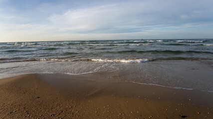 beach at sunset