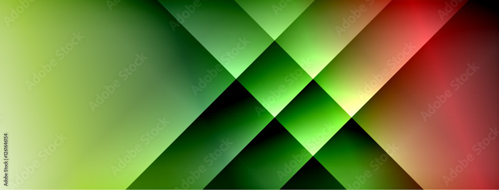 Poster Light shadow lines dynamic gradient background