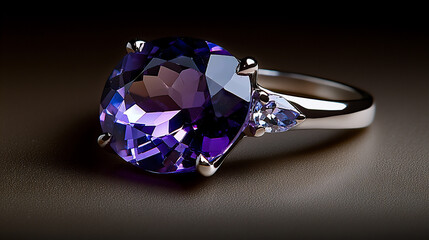  iolite's deep violet blue
