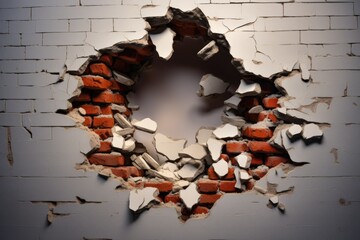 Integrity of the Brick Wall Compromised by Gaping Hole Facilitating Facile Passage Through Its Previously Impenetrable Surface