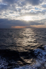 美しい伊豆大島岡田港の夜明け。

東海汽船東京湾〜伊豆諸島航路のさるびあ丸船上にて。
2024
