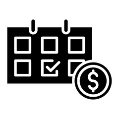 Scheduled Finance Icon