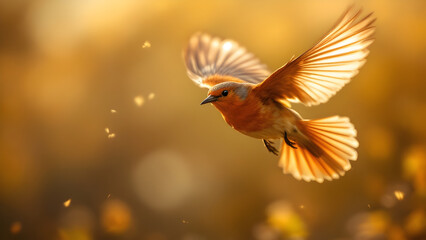 Obraz premium hummingbird in flight