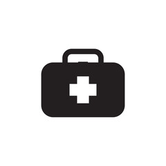 First Aid Kit icon illustration flat