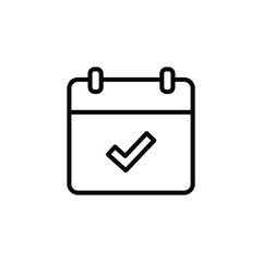 calendar icon vector