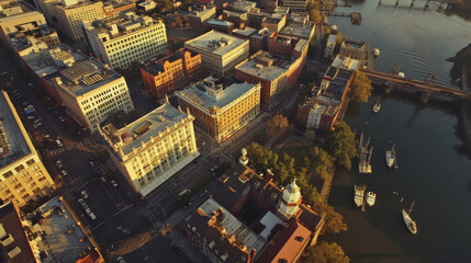 panorama of the old town