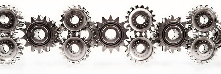 A symphony of gears - Complex processes visualized through mechanical interaction