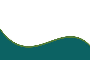 abstract green wave background