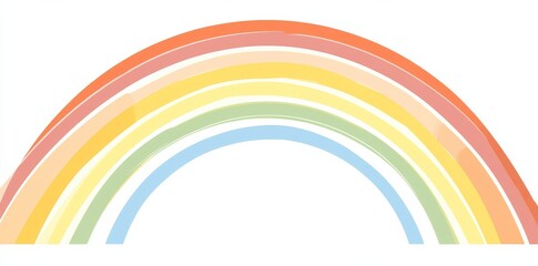 Rainbow gradient background with rays of light